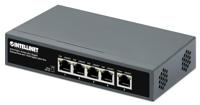 INTELLINET 562010 Switch 5-poorts Poe++ met 4 Gigabit-poorten en een RJ45-poort Gigabit uplink zwart - thumbnail