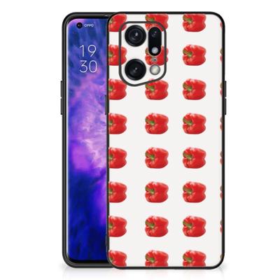 OPPO Find X5 Pro Back Cover Hoesje Paprika Red OPPO Find X5 Pro Back Cover Hoesje Paprika Red