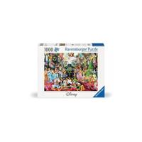 Ravensburger puzzel Kerstmis op het station - 1000 stukjes - thumbnail