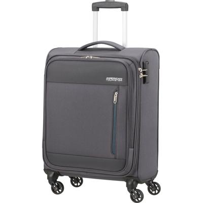 American Tourister trolley Heat Wave Spinner 55 cm. antraciet American Tourister trolley Heat Wave Spinner 55 cm. antraciet