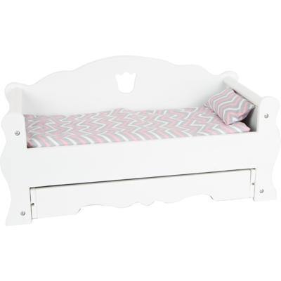 Small Foot - houten poppenbed met lade en beddengoed, 4dlg.