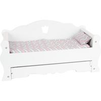 Small Foot - houten poppenbed met lade en beddengoed, 4dlg. - thumbnail