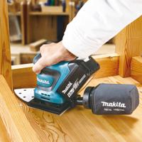 Makita DBO480Z DBO480Z Accu-vlakschuurmachine Zonder accu 18 V 102 x 112 mm Aantal meegeleverde accus: 0 - thumbnail