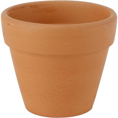 Creativ Company Bloempot, h: 8 cm, d 9 cm, 24 stuk/ 1 doos
