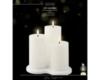 Lumineo LED Kaarsen Oplaadbare Wit/Warm wit 3st - thumbnail
