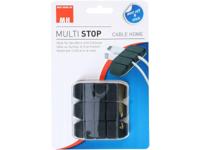 Cablehome Kabelhouder Zelfklevend 135358 Zwart 3 stuk(s) - thumbnail