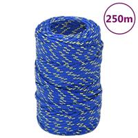 Boottouw 2 mm 250 m polypropyleen blauw - thumbnail
