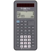 Texas Instruments TI-30X Prio MathPrint™ Schoolrekenmachine Zwart Aantal displayposities: 64 werkt op batterijen, werkt op zonne-energie - thumbnail