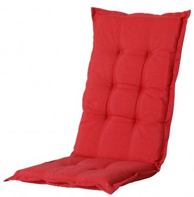Madison Stoelkussen met hoge rug Panama 123x50 cm steenrood