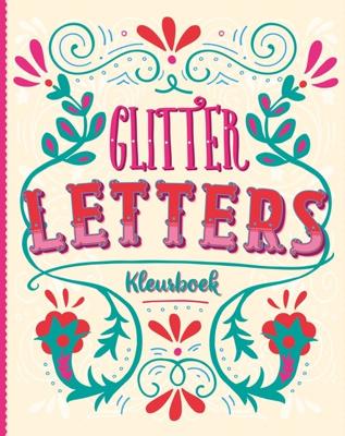 Glitterkleurboek Letters