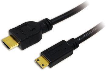 LogiLink CH0021 HDMI/HDMI-mini kabel 1,0m LogiLink CH0021 HDMI/HDMI-mini kabel 1,0m
