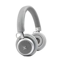 SACKit TOUCHit Hoofdtelefoons Bedraad en draadloos Hoofdband Oproepen/muziek Micro USB Bluetooth Zilver - thumbnail