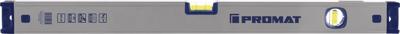 Promat/Tecwerk Waterpas | 60 cm | aluminium zilver | spiegellibel max. ± 0,5 mm/m - 4000857156 Promat/Tecwerk Waterpas | 60 cm | aluminium zilver | spiegellibel max. ± 0,5 mm/m - 4000857156
