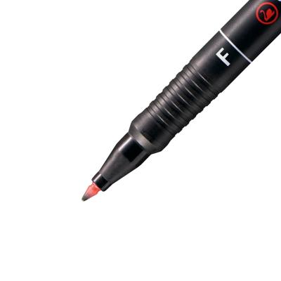 STABILO OHPen, permanent marker, fine 0.7 mm, rood, per stuk
