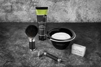 Edwin Jagger Razors Double Edge Safety 3D Diamond Handle Black & Chrome Plated Ref.DE3DBC15BL 1Stuks - thumbnail