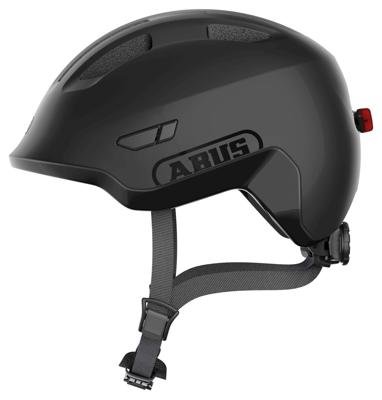 Abus helm smiley 3.0 ace led velvet black m 50-55cm Abus helm smiley 3.0 ace led velvet black m 50-55cm