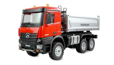 Amewi 22684 Mercedes-Benz Arocs Kipper 6x6 rot 1:14 Elektro RC functiemodel RTR