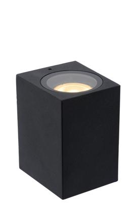Lucide ZARO - Wandspot / Wandlamp Binnen/Buiten - 1xGU10 - IP44 - Zwart Lucide ZARO - Wandspot / Wandlamp Binnen/Buiten - 1xGU10 - IP44 - Zwart