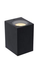 Lucide ZARO - Wandspot / Wandlamp Binnen/Buiten - 1xGU10 - IP44 - Zwart - thumbnail