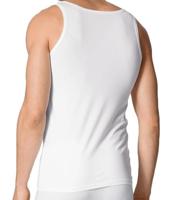 2-Pack Basics Heren singlet - 32298 - 100% Biologisch katoenen heren onderhemd - heren hemden wit - thumbnail