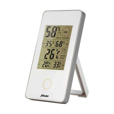 Alecto Digitale binnenthermometer wit - WS-75 Alecto Digitale binnenthermometer wit - WS-75