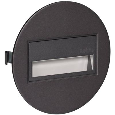 Zamel 13-211-32 Sona LED-wandinbouwlamp LED 0.42 W Grafiet Zamel 13-211-32 Sona LED-wandinbouwlamp LED 0.42 W Grafiet
