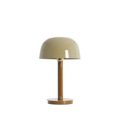 Light & Living BureaulampMarivet glans zand en bruin - Ø 25cm - 8057882
