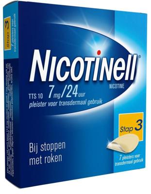 Nicotinell Pleisters 7 mg - voor stoppen met roken