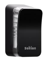 Luchtverfrisserdispenser satino ar1 hyginity zwart - thumbnail