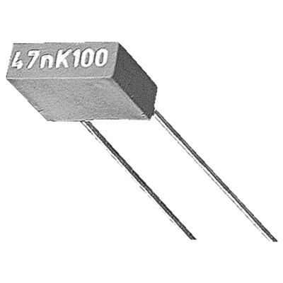 Kemet 100 stuk(s) MKT-foliecondensator (l x b x h) 7.2 x 3.5 x 7.5 mm