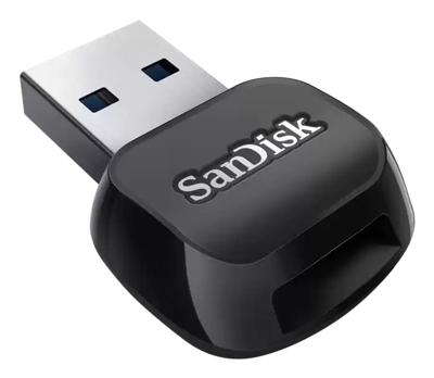 SanDisk QuickFlow™ microSD™ UHS-I Externe geheugenkaartlezer USB-A 3.2 Gen 1 Zwart