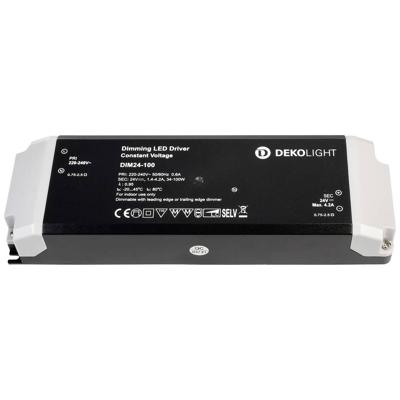Deko Light BASIC, DIM, CV, 24V 34-100W LED-driver Constante spanning 100 W 1420 - 4165 mA 24 V Dimbaar 1 stuk(s)