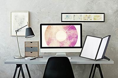 Durable Standaard voor bureaustandaard SHERPA SOHO 5 - 5540 Zwart DIN A4 Aantal meegeleverde displaypanels 5