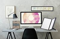 Durable Standaard voor bureaustandaard SHERPA SOHO 5 - 5540 Zwart DIN A4 Aantal meegeleverde displaypanels 5 - thumbnail