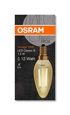 OSRAM 4058075293205 LED-lamp Energielabel G (A - G) E14 Kaars 1.5 W = 12 W Warmwit (Ø x l) 35.0 mm x 100.0 mm 1 stuk(s) OSRAM 4058075293205 LED-lamp Energielabel G (A - G) E14 Kaars 1.5 W = 12 W Warmwit (Ø x l) 35.0 mm x 100.0 mm 1 stuk(s)