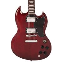 Vintage V69CR Coaster Series Cherry Red elektrische gitaar - thumbnail