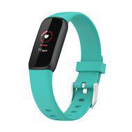 Fitbit Luxe - Sportbandje met gesp - Maat: Large - Turquoise - thumbnail