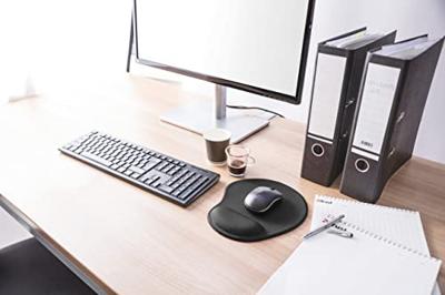 Trust BigFoot Mouse Pad Desktop accessoire Zwart - thumbnail