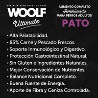 WOOLF Ultimate soft Duck - halfvochtig hondenvoer - 1kg - thumbnail