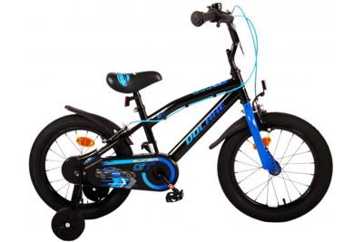Volare super gt kinderfiets - jongens - 16 inch - blauw - twee handremmen