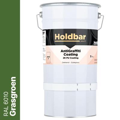 Holdbar Anti Graffiti Coating Grasgroen (RAL 6010) 5 Kg