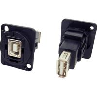 Cliff CP30207N CP30207N XLR-adapter USB 2.0-B bus naar USB 2.0 A-bus Adapter, inbouw 1 stuk(s) - thumbnail