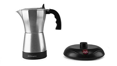 Percolator Orbegozo KFE660 Zilverkleurig Aluminium 6 Kopjes