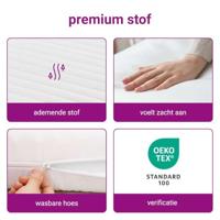 Slaapbank onderschuifbed en matrassen 100x200 cm fluweel zwart - thumbnail