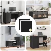 VidaXL Zelfklevende schroefhoes 2 pcs zwart ø 20 x 0,5 mm - thumbnail