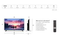 Smart TV Philips 32PFS6000 32" Full HD LED HDR LCD - thumbnail