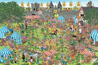 Jumbo jvh puzzel robin hood 1500pcs Jumbo jvh puzzel robin hood 1500pcs