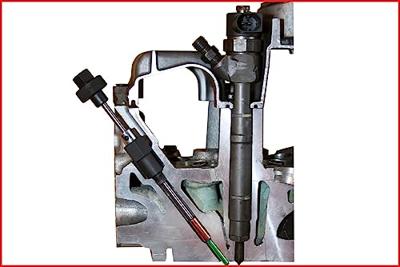 KS Tools 152.1121 3-in-1 gloeibougieruimer M8 x 1,0