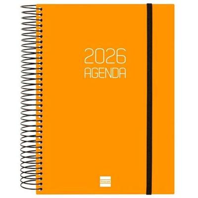 Agenda Finocam OPAQUE Oranje A5 15,5 x 21,2 cm 2026