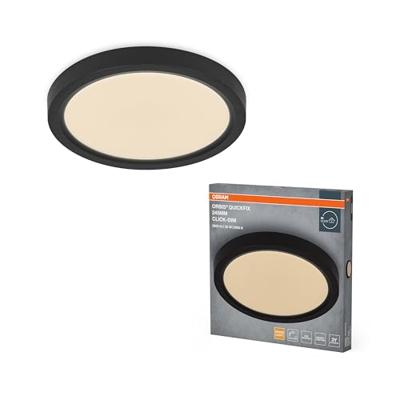 OSRAM HOMELIGHTING 4099854604126 Plafondlamp, LED-plafondlamp Zwart OSRAM HOMELIGHTING 4099854604126 Plafondlamp, LED-plafondlamp Zwart